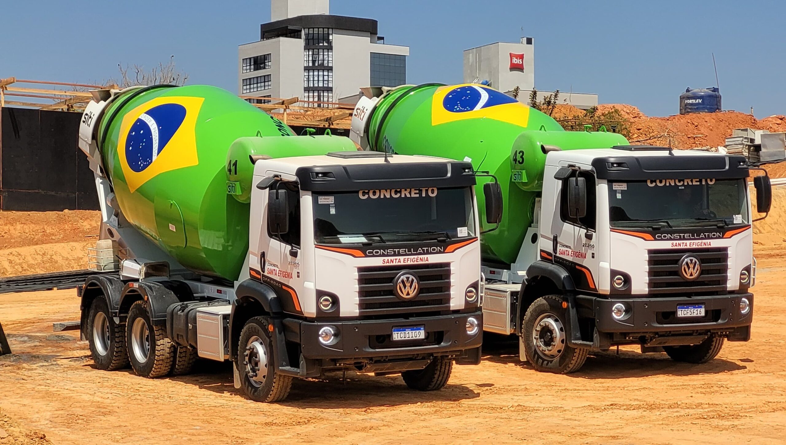 Concreto Santa Efigênia - concreto bombeado - betoneira - Lavras